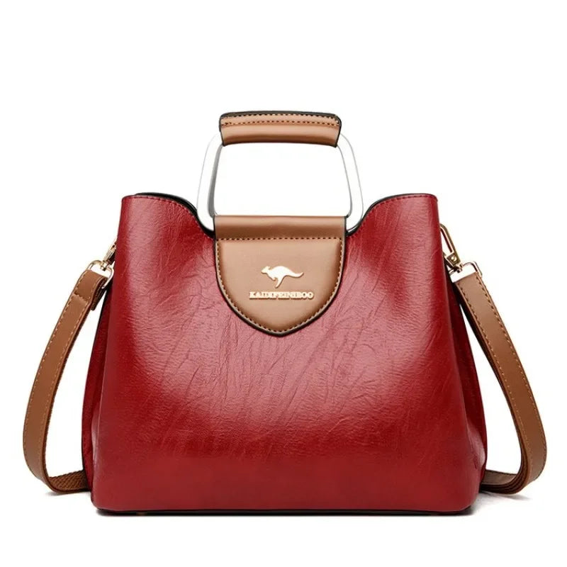 Modische Ledertasche