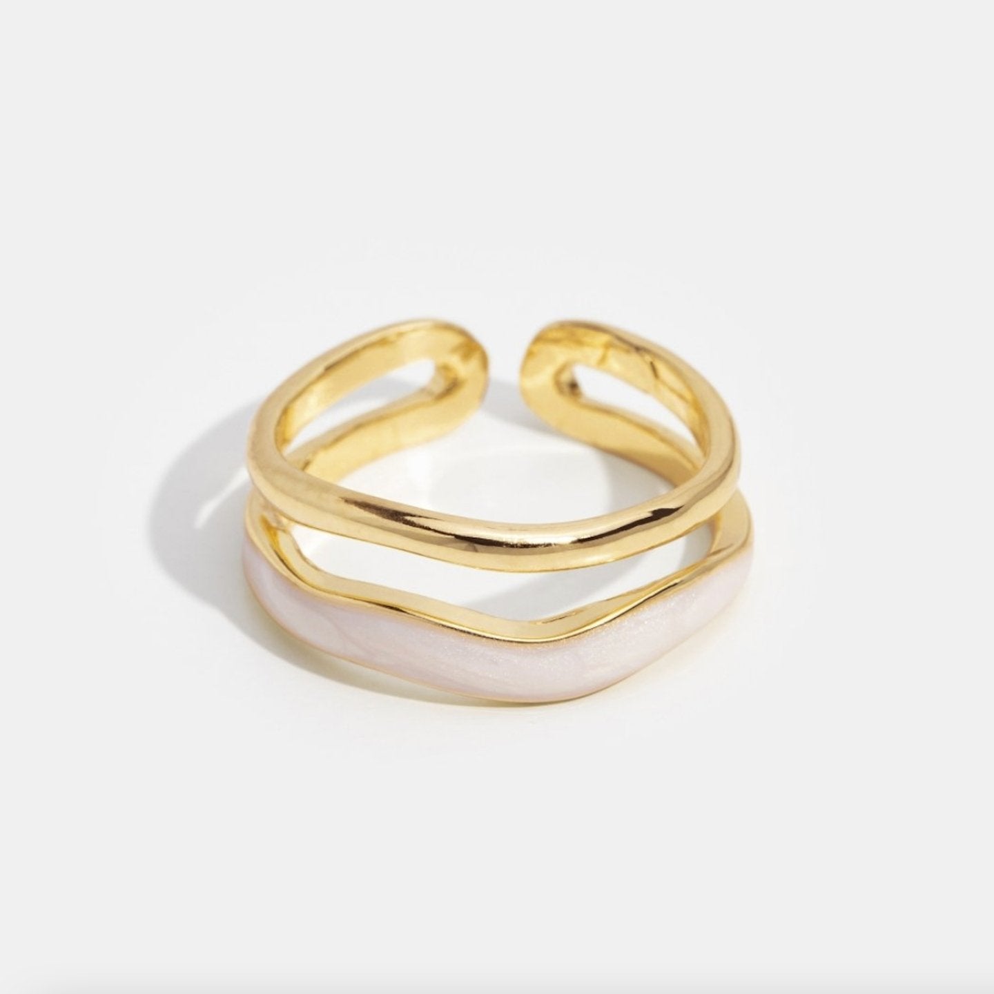 Mehrlagiger Goldring