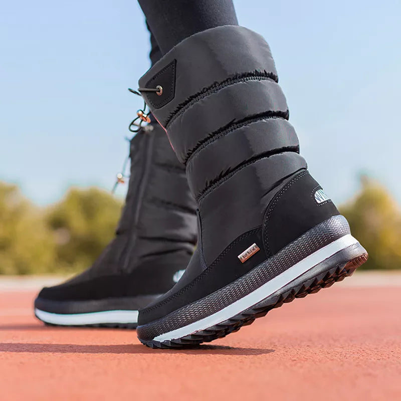 Winterstiefel Dicker Plüsch Wasserdicht