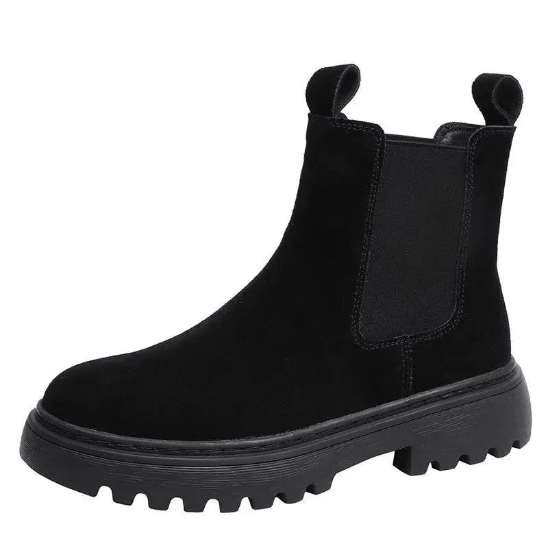 Women's Matte Finish Chelsea Boots - Autumn Winter Collection