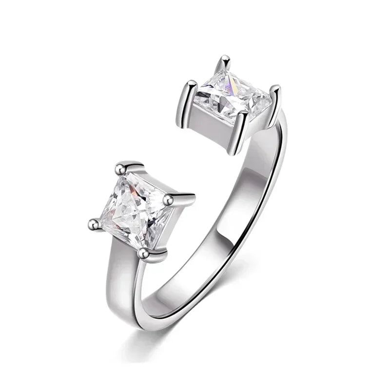 Ivictress Moissanite Luxury Ring - A Shimmering Jewel of Elegance