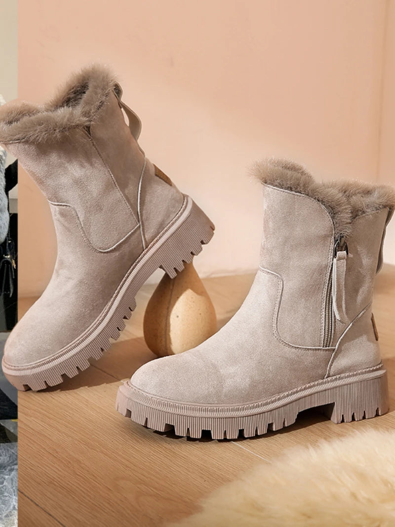 Women's Winter Warm Fashion Platform Boots