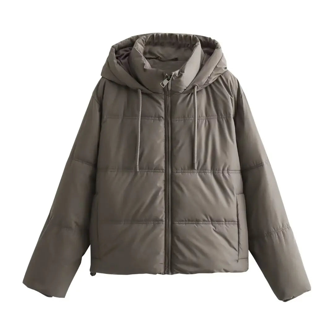 2024 Trendy Women's Cotton Hooded Jacket