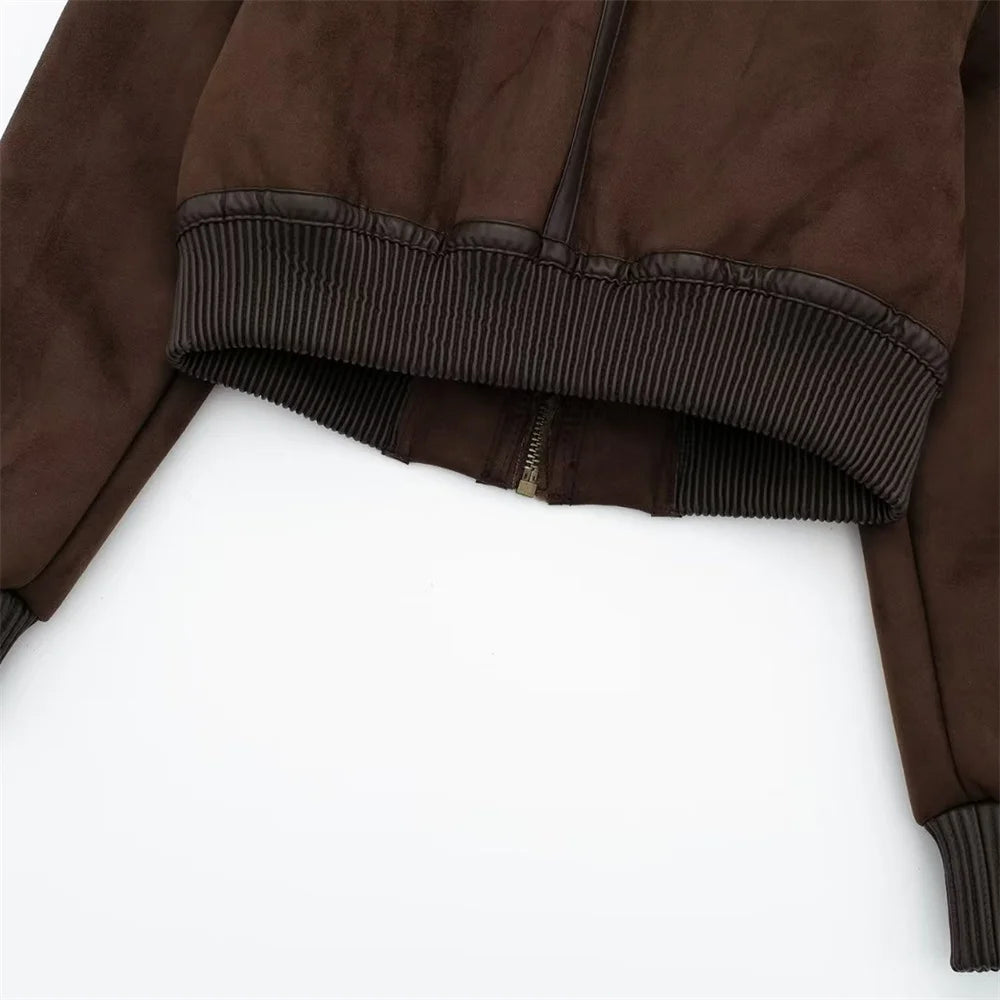 Elegant Autumn/Winter Women's Loose Double-Sided Jacket