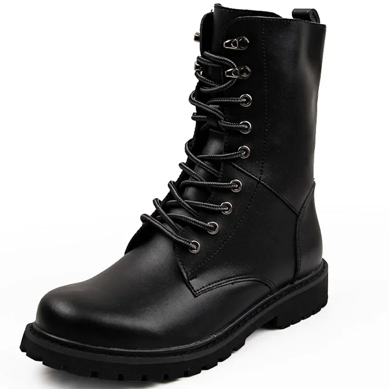 Men's High-Top Non-Slip Leather Boots