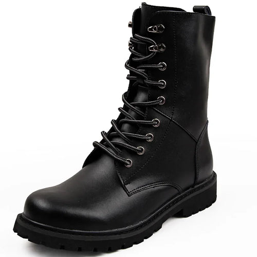 Men's High-Top Non-Slip Leather Boots