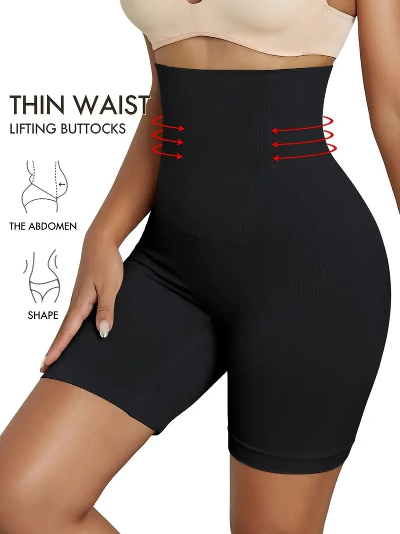 Formende Boyshort-Höschen mit hoher Taille