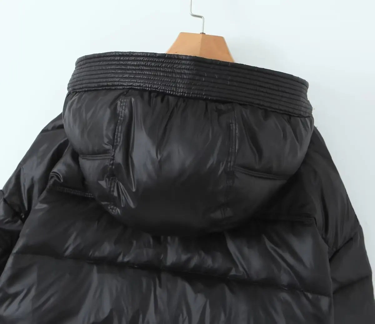 Chic Hooded Down Cotton Coat for Women - Winter Essential