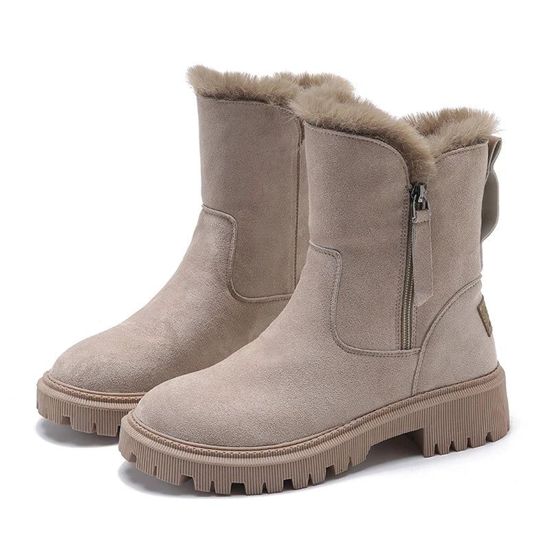 Women's Winter Warm Fashion Platform Boots