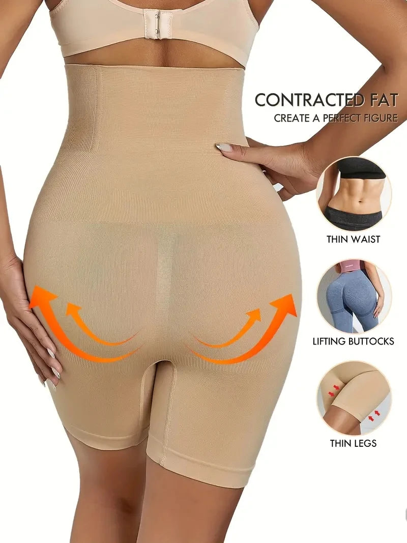 Formende Boyshort-Höschen mit hoher Taille