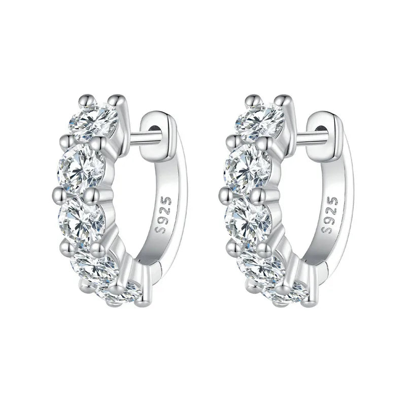 Ivictress Moissanite Creolen: Erschwingliche Luxusbrillanz