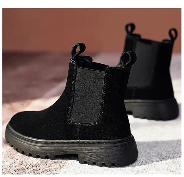 Women's Matte Finish Chelsea Boots - Autumn Winter Collection