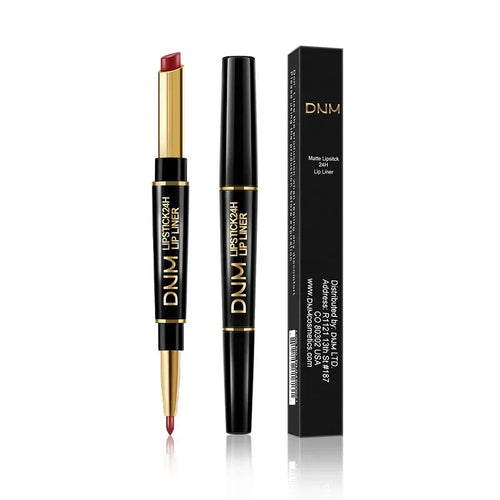 Lipliner-Lippenstift – wasserfest und langanhaltend 2 in 1
