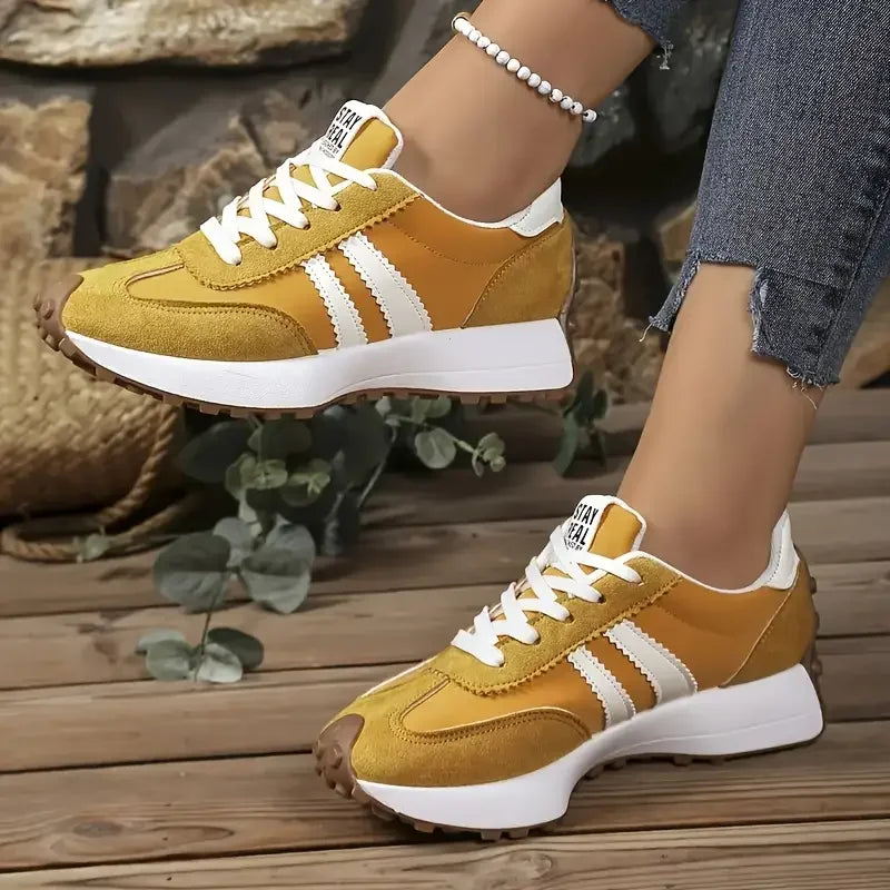 Chic Women's Sneakers - Lightweight & Fashionable