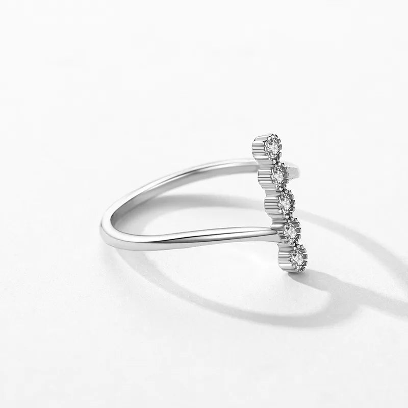 Authentischer, zarter Ring aus 925er Sterlingsilber