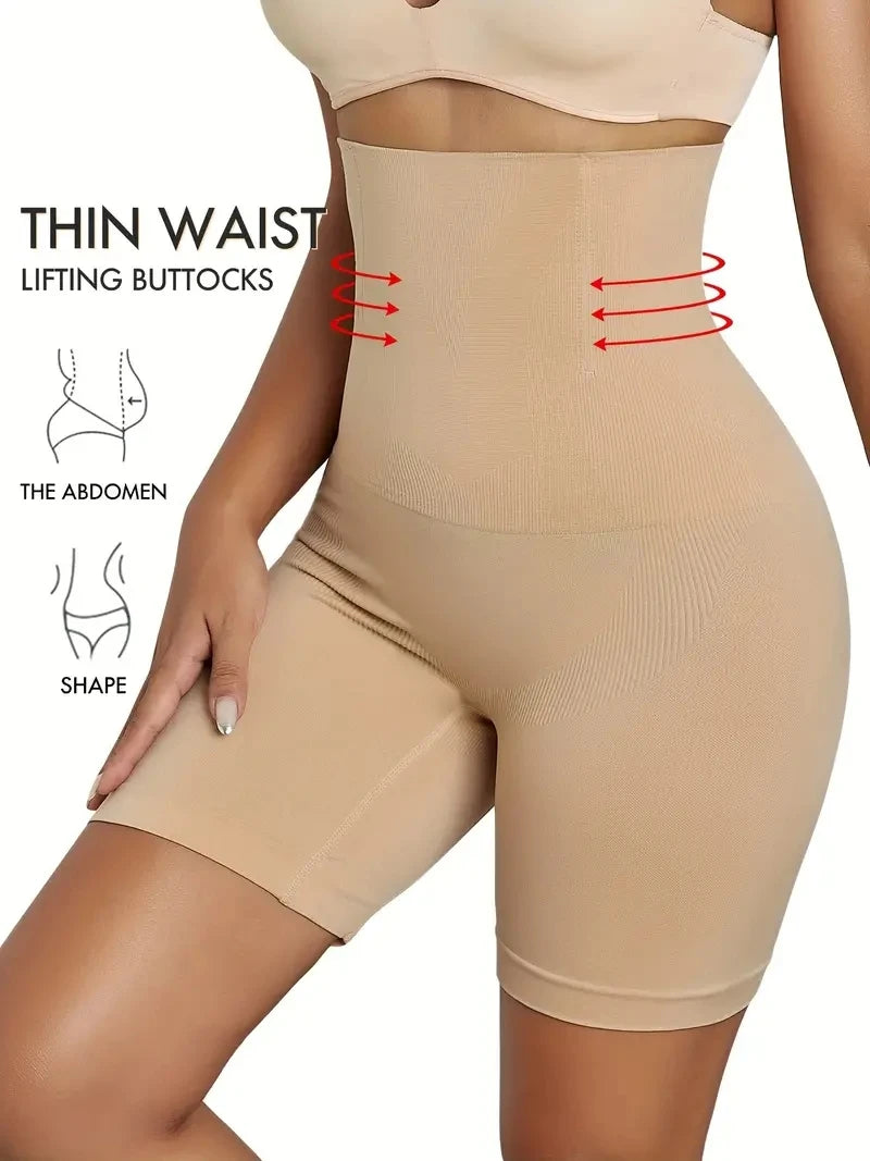 Formende Boyshort-Höschen mit hoher Taille