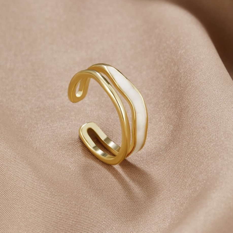 Mehrlagiger Goldring