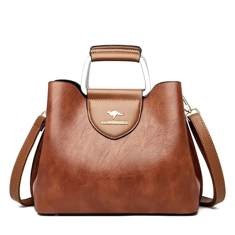 Modische Ledertasche