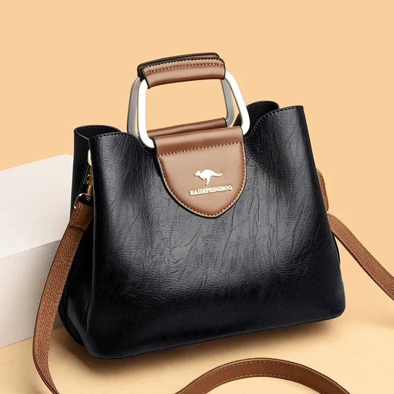 Modische Ledertasche