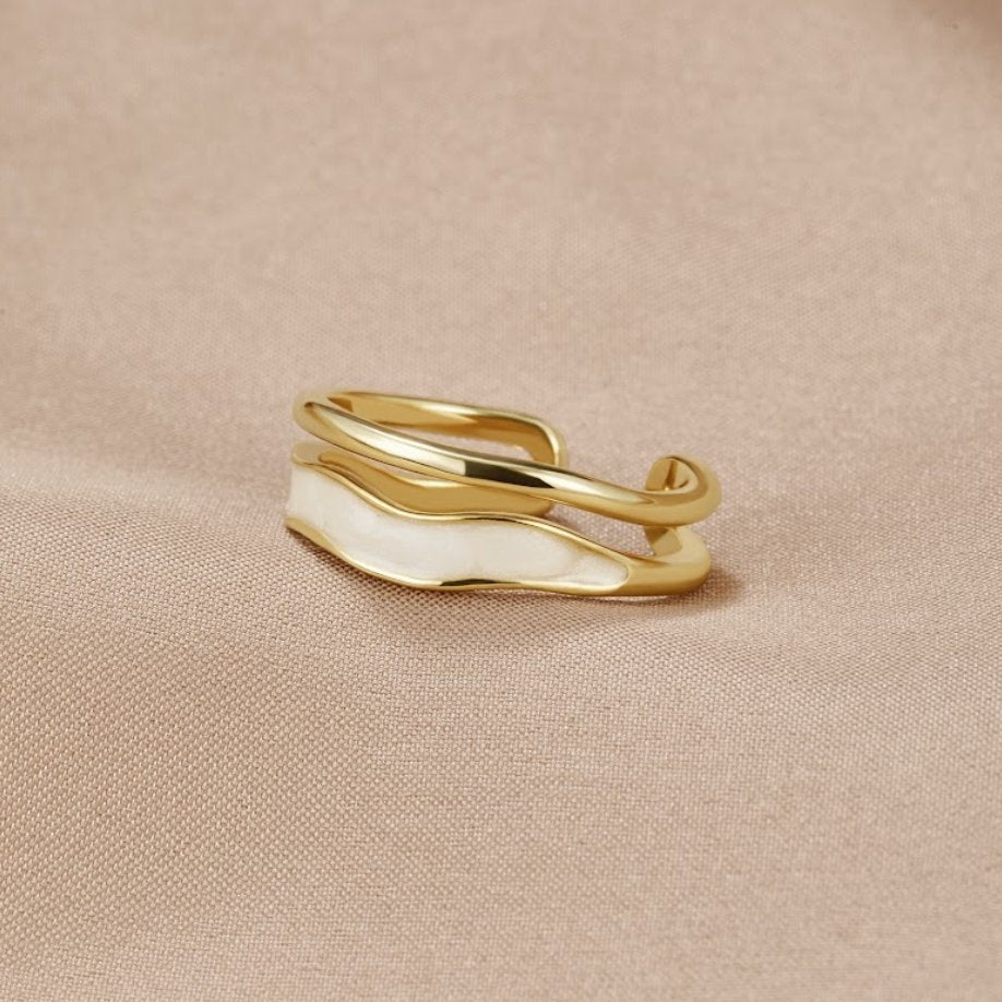 Mehrlagiger Goldring