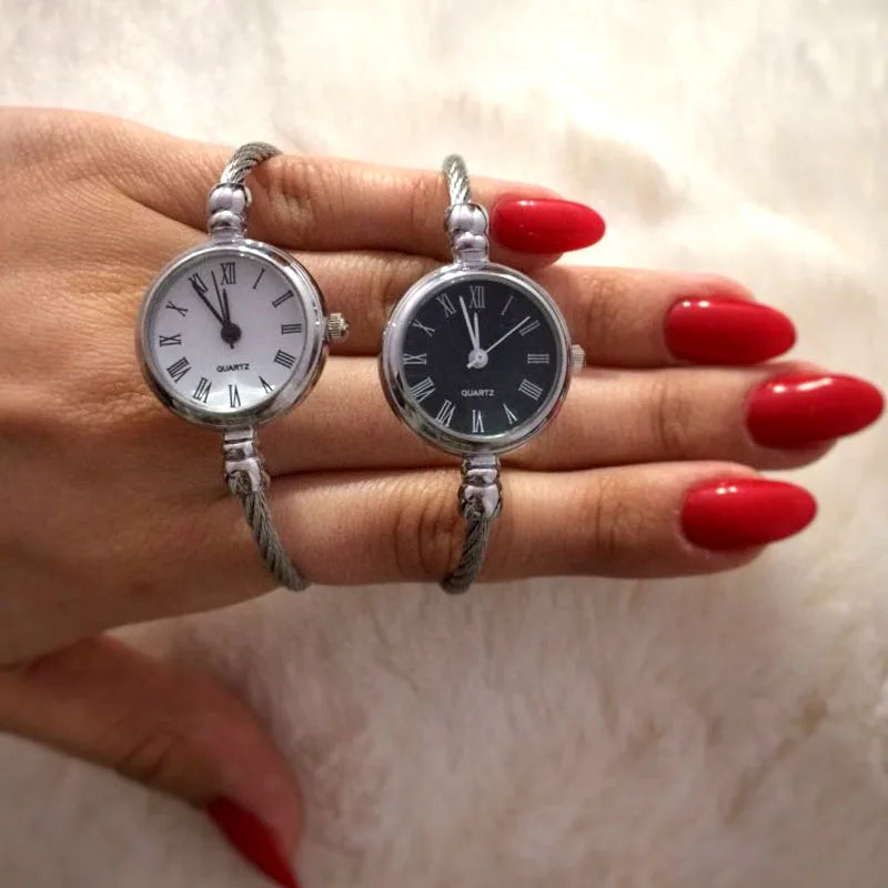 Damen Retro-Uhr