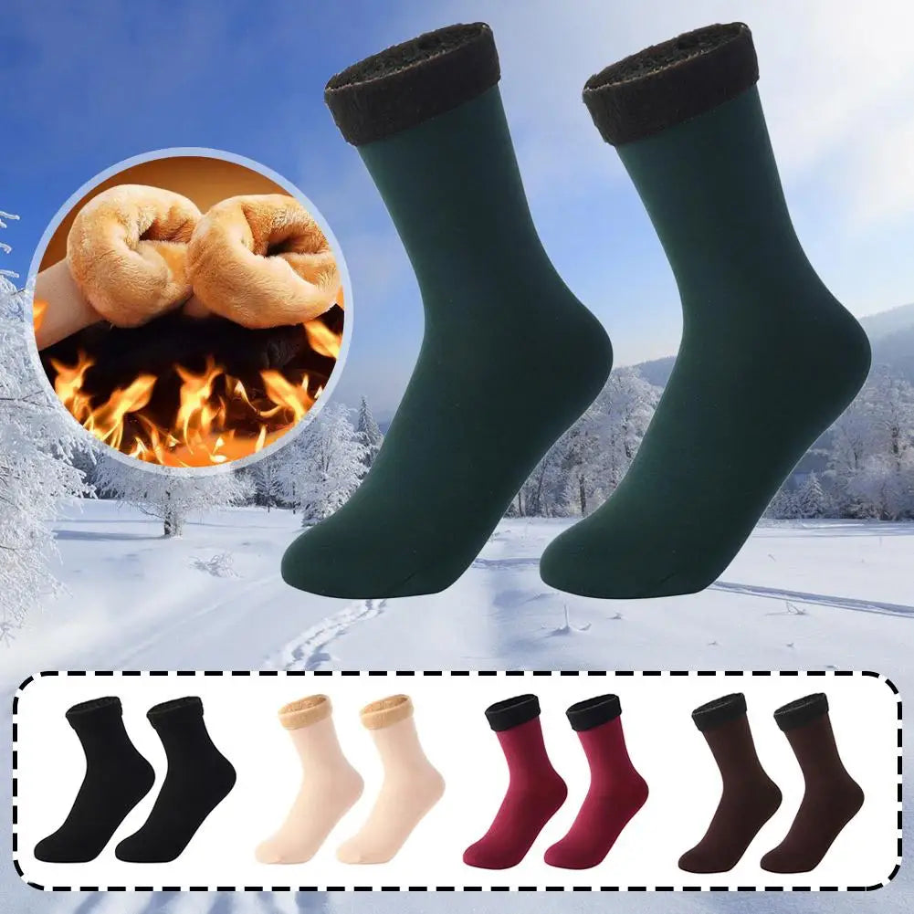 Plüsch-Thermosocke
