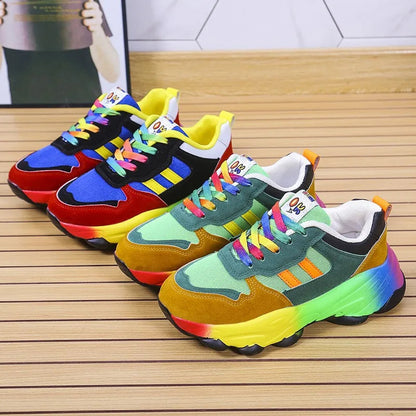 Colorful Anatomical Sneakers