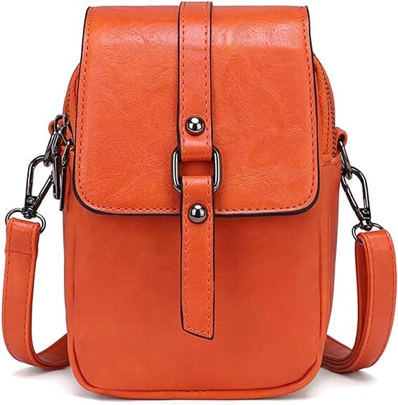 Sac multifonctionnel en cuir souple pour femme 