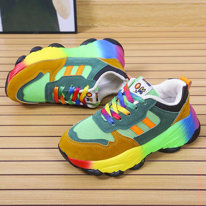 Colorful Anatomical Sneakers