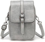 Sac multifonctionnel en cuir souple pour femme 