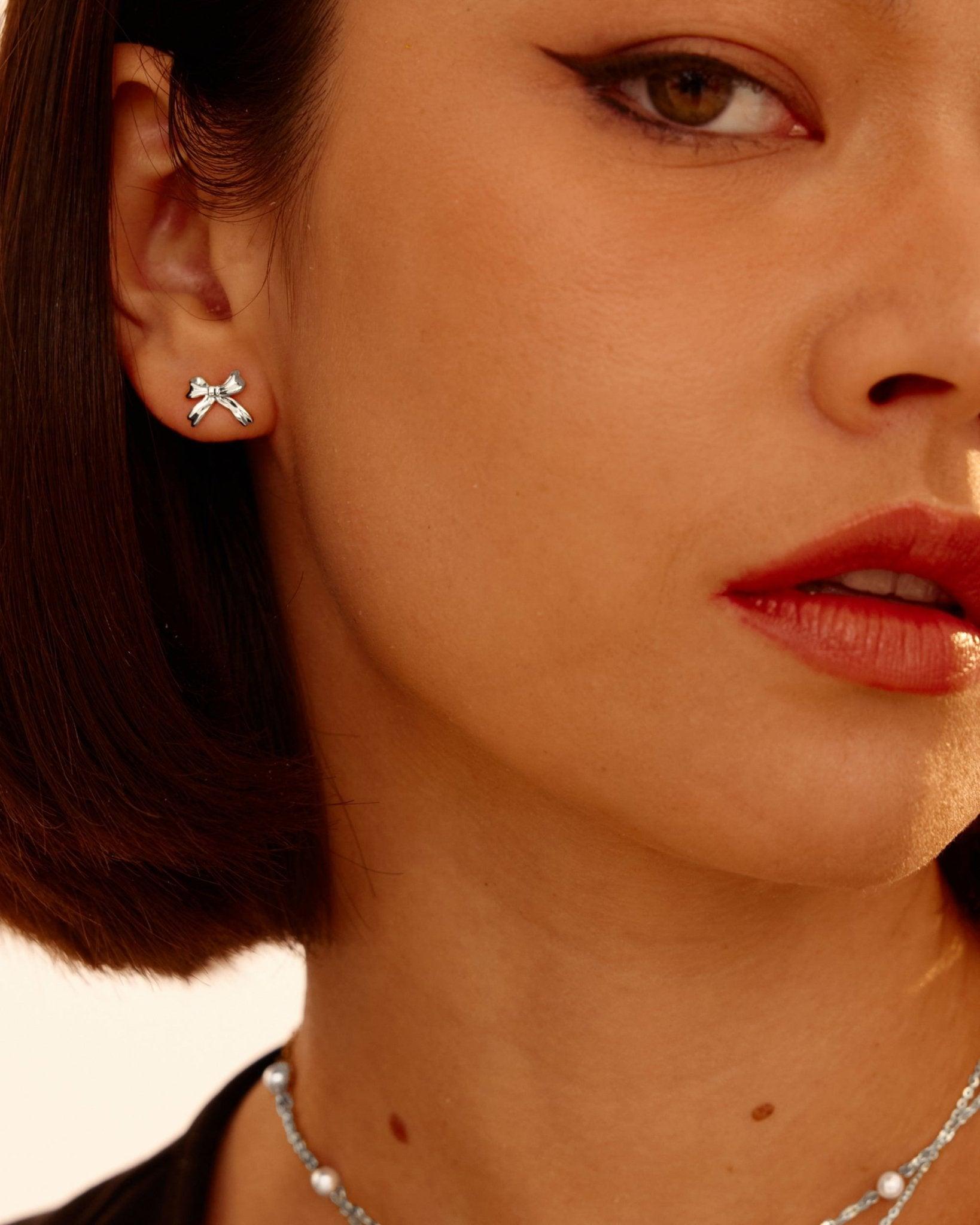 Boucles d'oreilles nœud