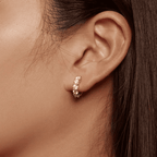 Ivictress Moissanite Hoop Earrings: Affordable Luxury Brilliance