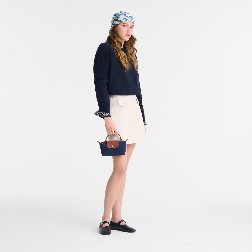 Mini Bag Elegance Blue - Get an exclusive keychain completely free