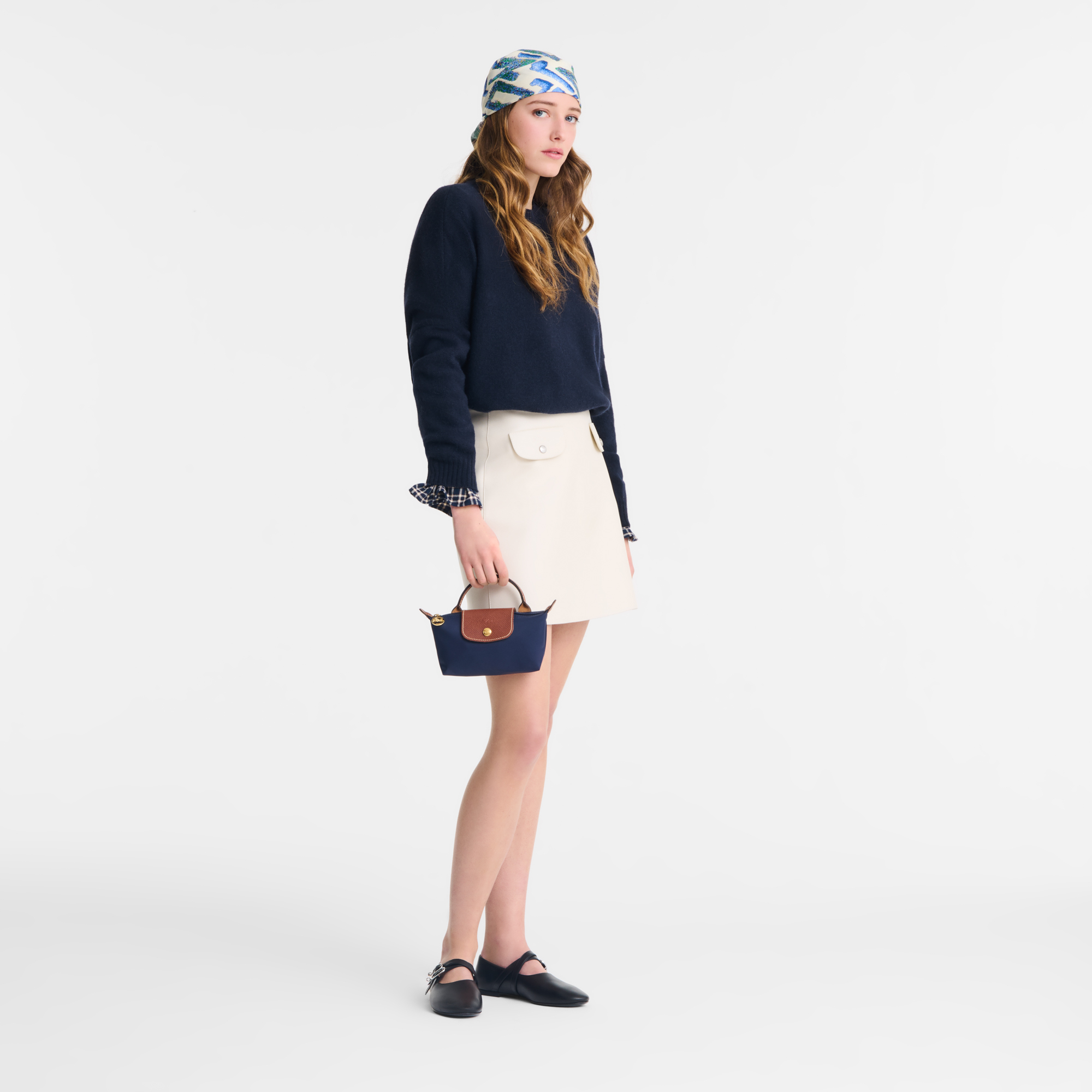 Mini Bag Elegance Blue - Get an exclusive keychain completely free