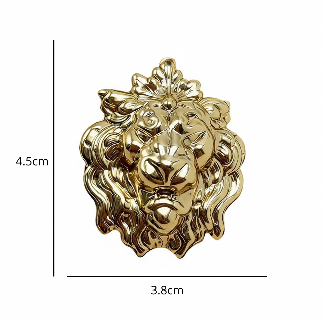 Lion Head Brooch – alternate view 6