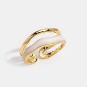 Mehrlagiger Goldring