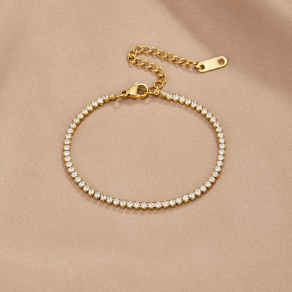 Golden Zirconia Bracelet