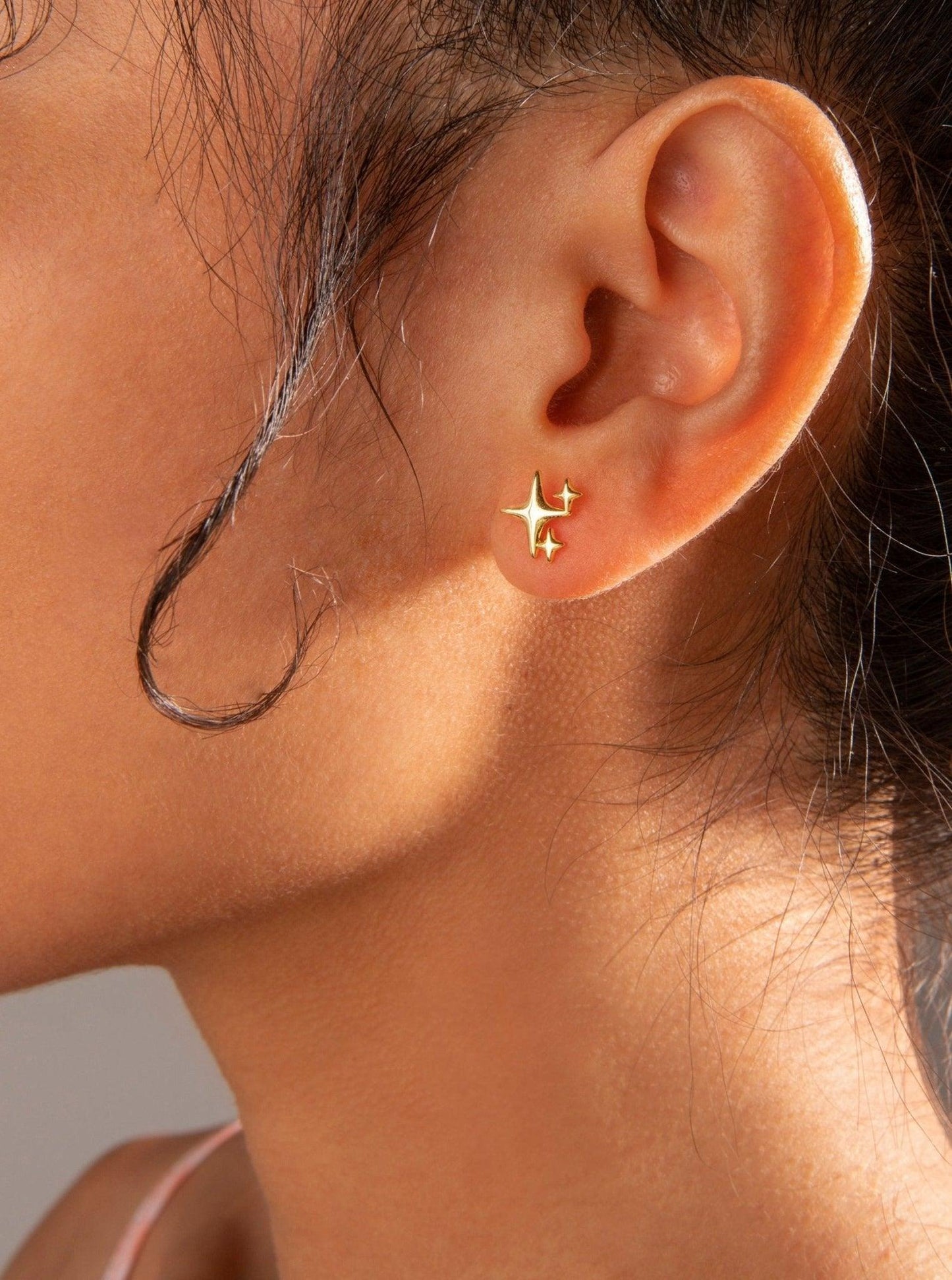 Shiny Star Earrings