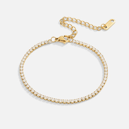 Golden Zirconia Bracelet