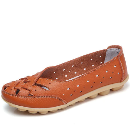 Breathable Leather Loafer