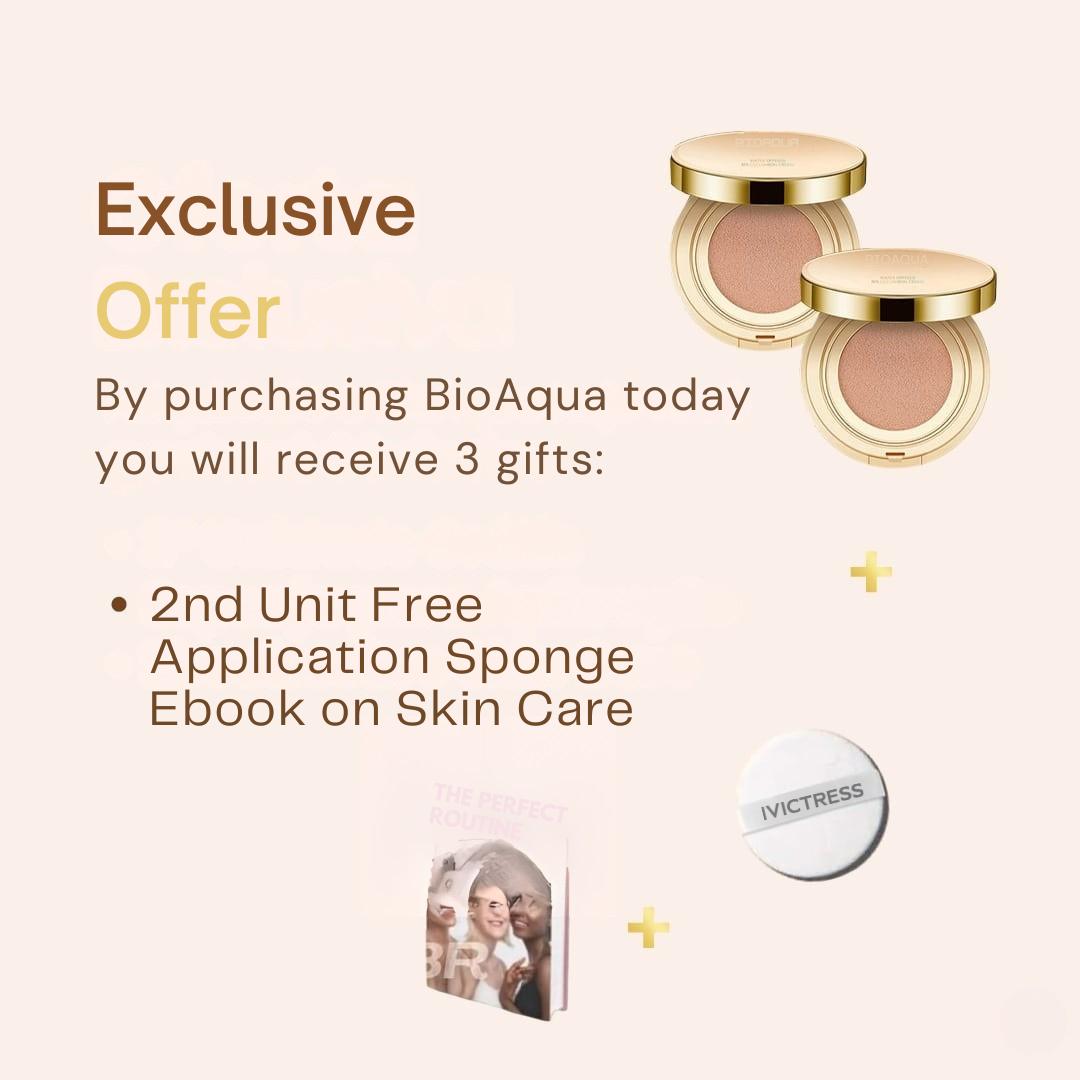 Professional Foundation BioAqua - Buy 1 Get 2
