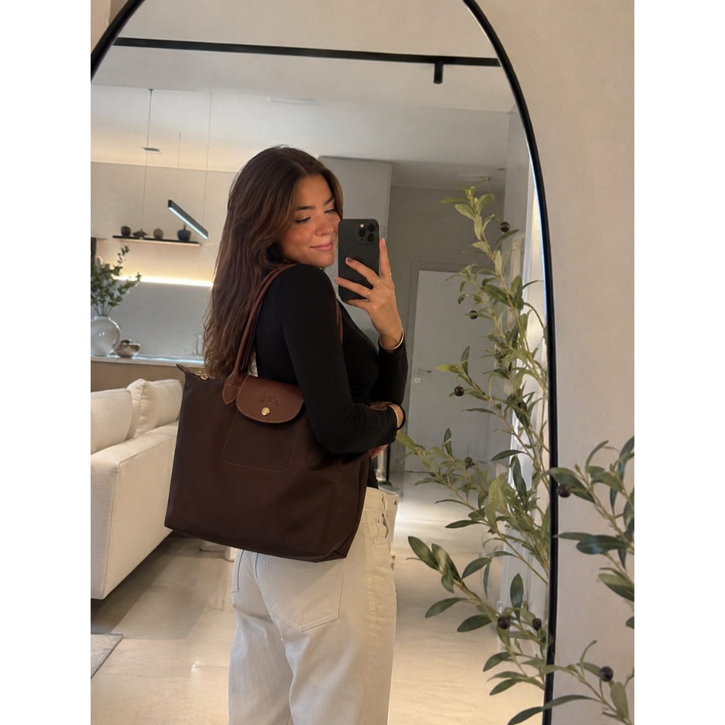 Élodie Brown Large Everyday Tote Bag