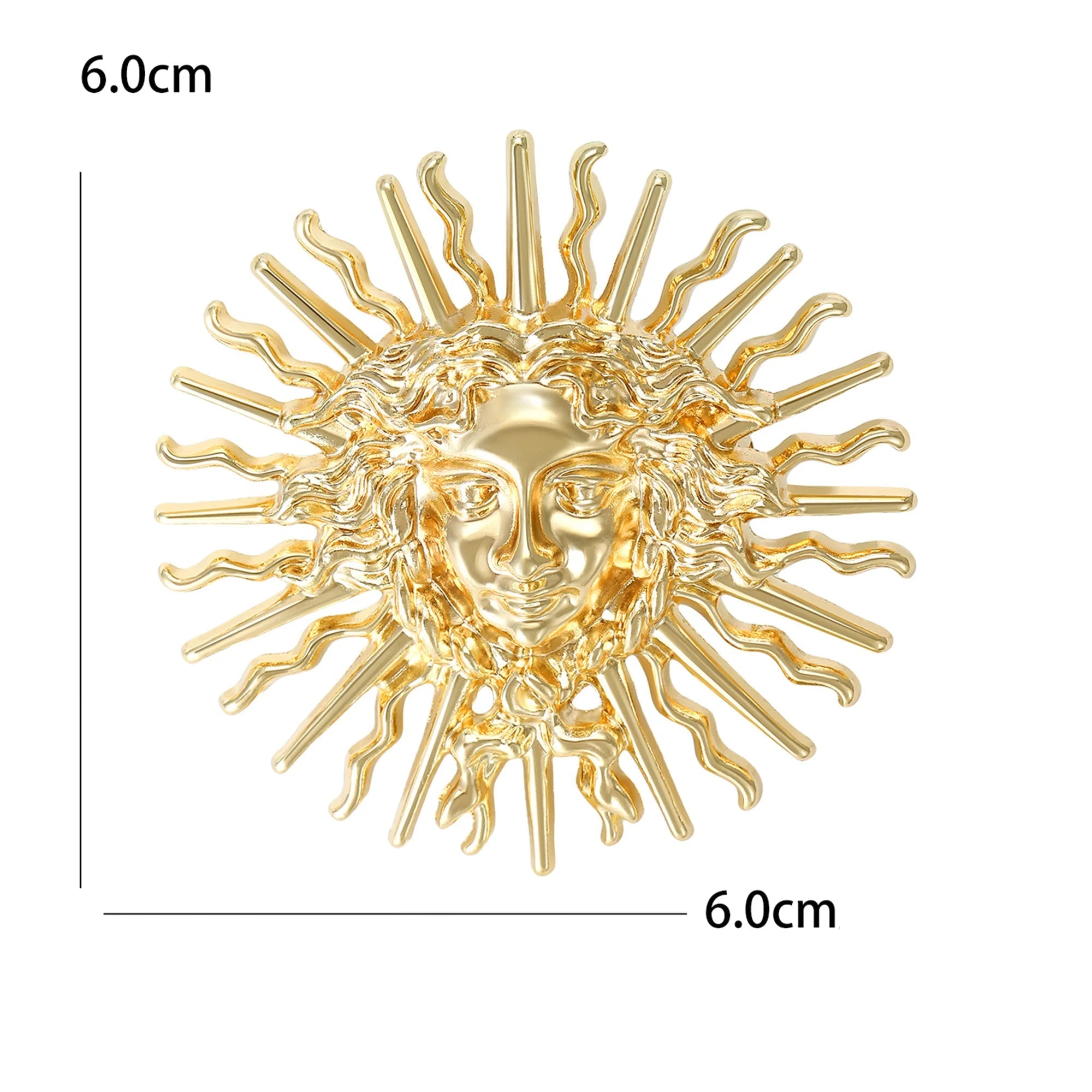 Sun Brooch – alternate view 4