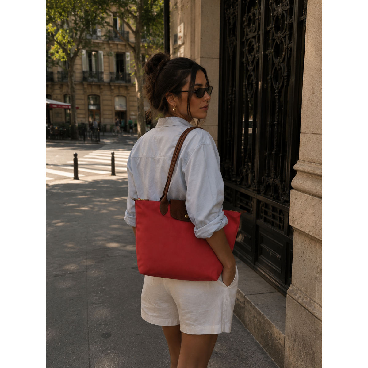 Élodie Tomato Red Large Everyday Tote Bag