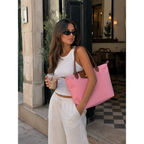 Élodie Pink Large Everyday Tote Bag