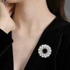 Faux Pearl Statement Brooch – alternate view 3