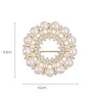 Faux Pearl Statement Brooch – alternate view 4
