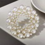 Faux Pearl Statement Brooch – alternate view 2