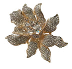 Elegant Flower Brooch