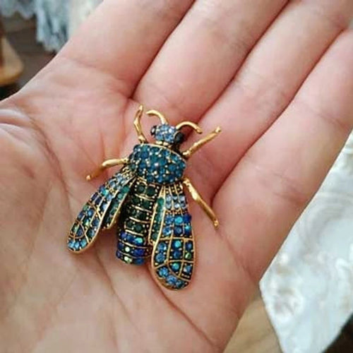 Crystal Bee Brooch – alternate view 3